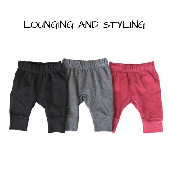 CAT & JACK NEWBORN JOGGERS SET OF 3 - Picture 1 of 3